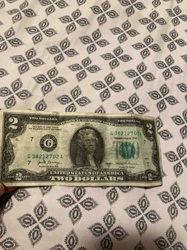 United States Two Dollar Bill