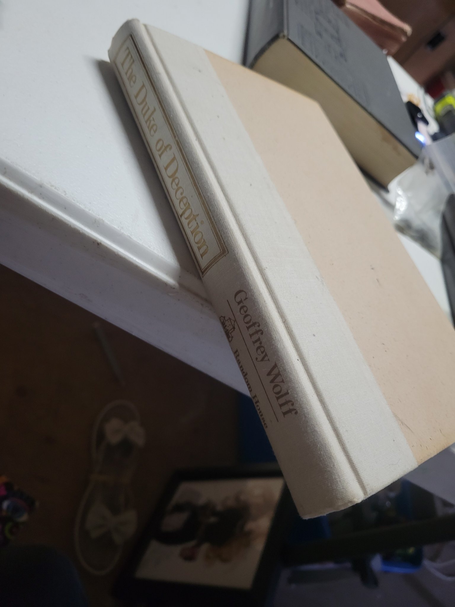 Submitted photo of The Duke of Deception by Geoffrey Wolff hardcover book (not authenticated)