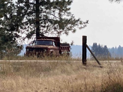 Vintage Rusting Dump Truck
