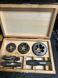 Tap and Die Set in Wooden Case