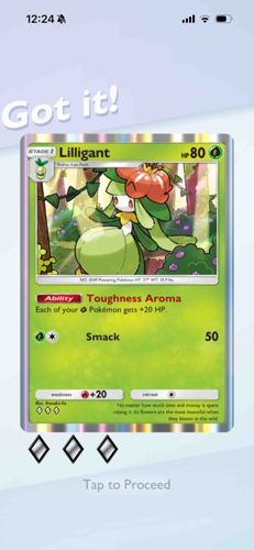 Lilligant Pokémon Trading Card