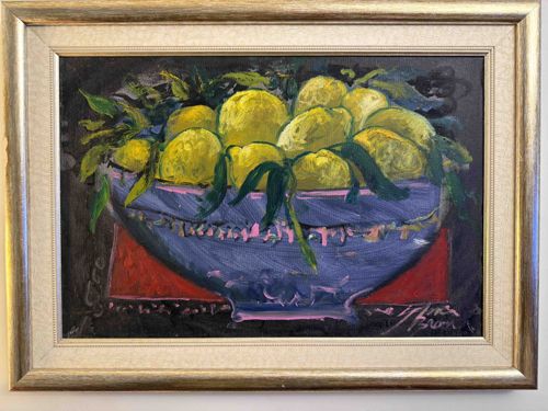 Still Life with Lemons by Gaspare da Brescia