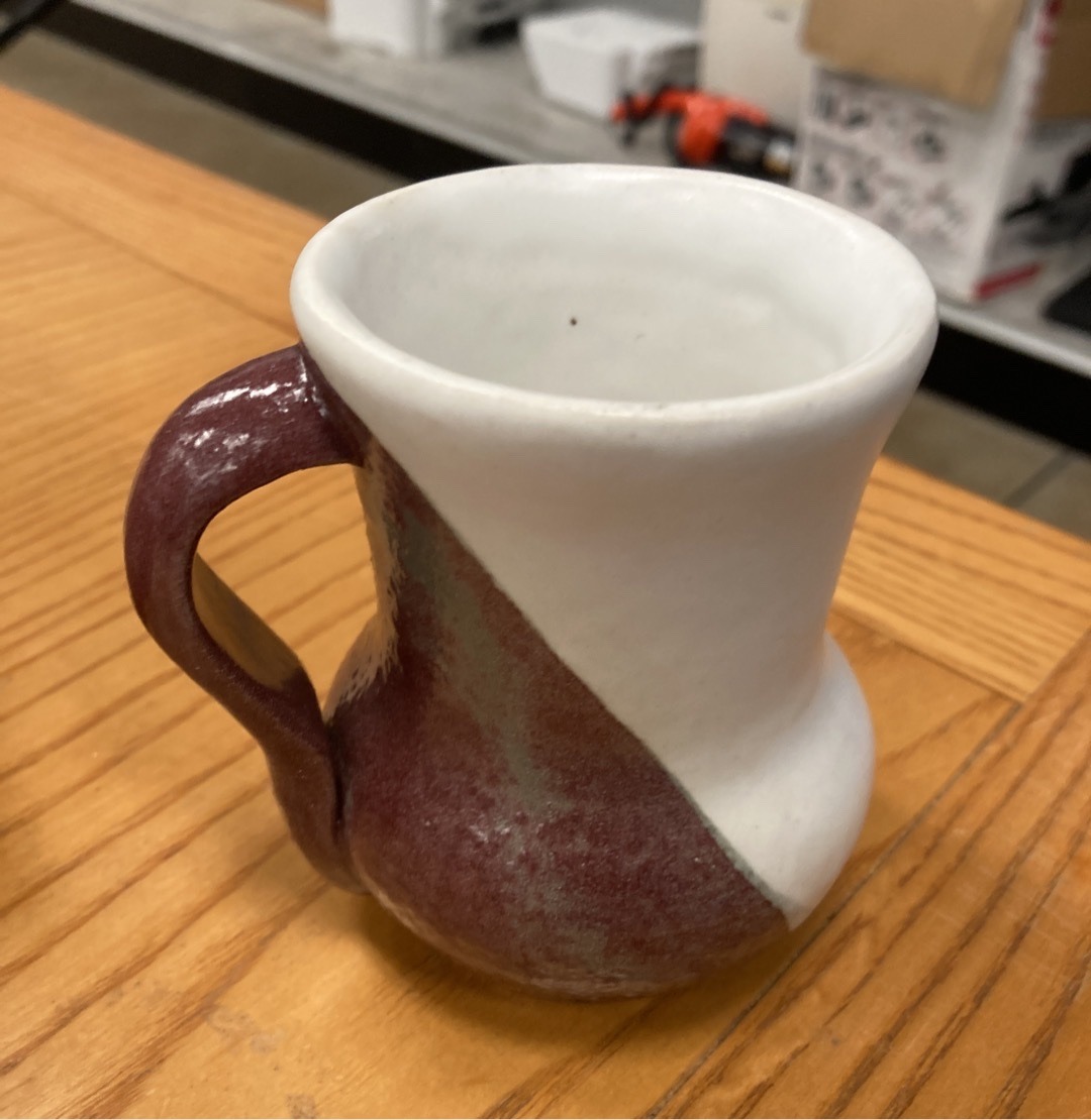 Submitted photo of Handmade ceramic mug