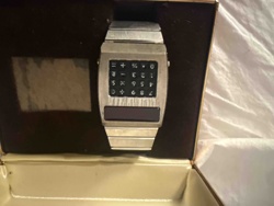 Vintage Calculator Watch