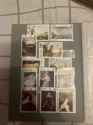 Cuban Postage Stamp Collection - 'Obras de Arte del Museo Nacional'