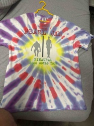 Pearl Jam Binaural 2000 World Tour Tie-Dye T-shirt