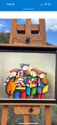 Figurative Musical Ensemble Painting