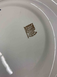 Royal Falcon Ware Ceramic Plate (Weatherby Hanley)