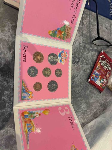 Baby's First Year Commemorative Coin Set Album