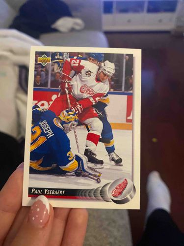 Paul Ysebaert 1992-93 Upper Deck Hockey Card