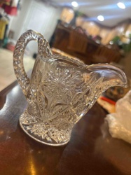 Pressed Glass Creamer