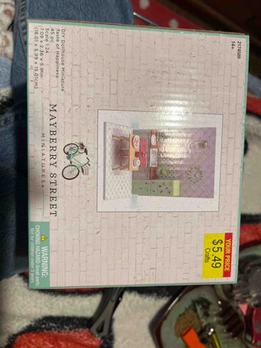 Mayberry Street Miniatures DIY Dollhouse Miniature 'Taste of Happiness' Kit