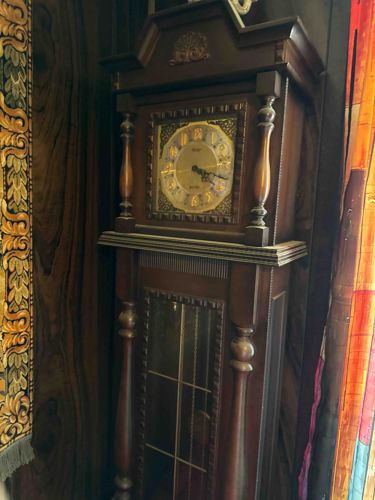 Traditional Wooden Grandfather Clock