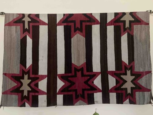 Navajo Geometric Star Weaving