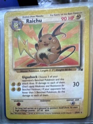 Raichu (Jungle Set) Pokémon Trading Card