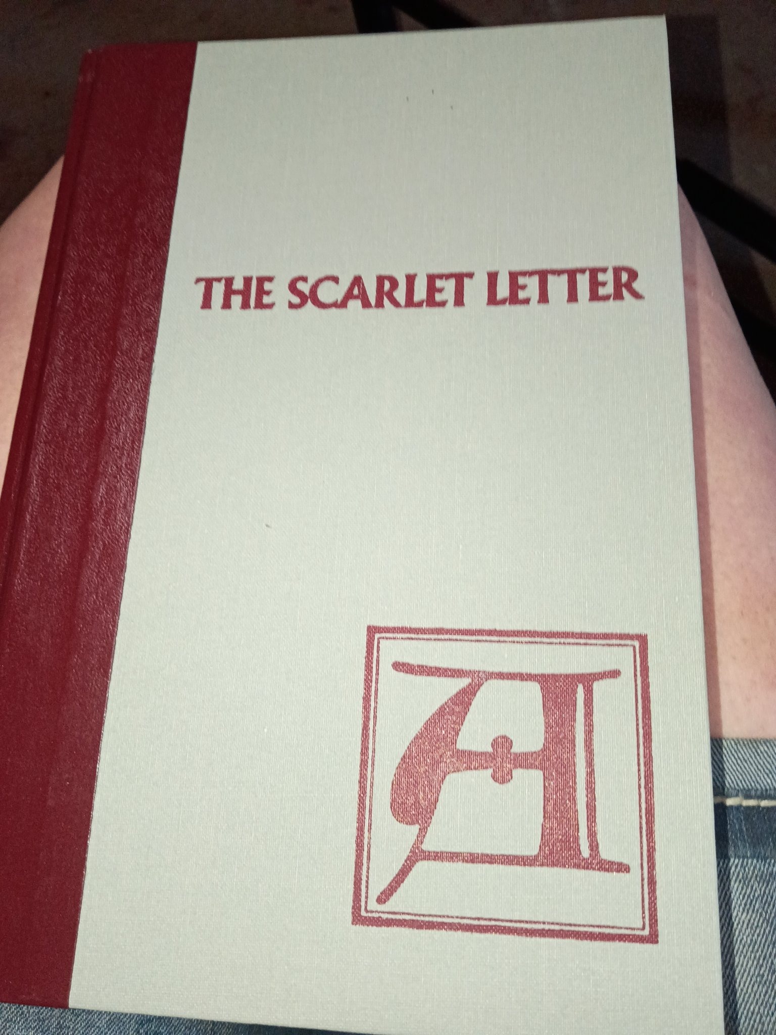 Submitted photo of Hardcover book titled The Scarlet Letter