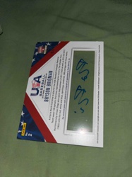 Panini 2015 USA Baseball Bryson Brigman Autographed Trading Card