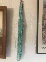 Multi-Strand Turquoise and Seed Bead Necklace