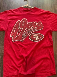 Vintage San Francisco 49ers Red T-Shirt