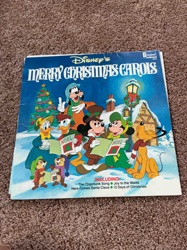 Disney's Merry Christmas Carols Vinyl Record Album