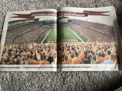 Newspaper/Magazine Spread: Inaugural Game at TCF Bank Stadium