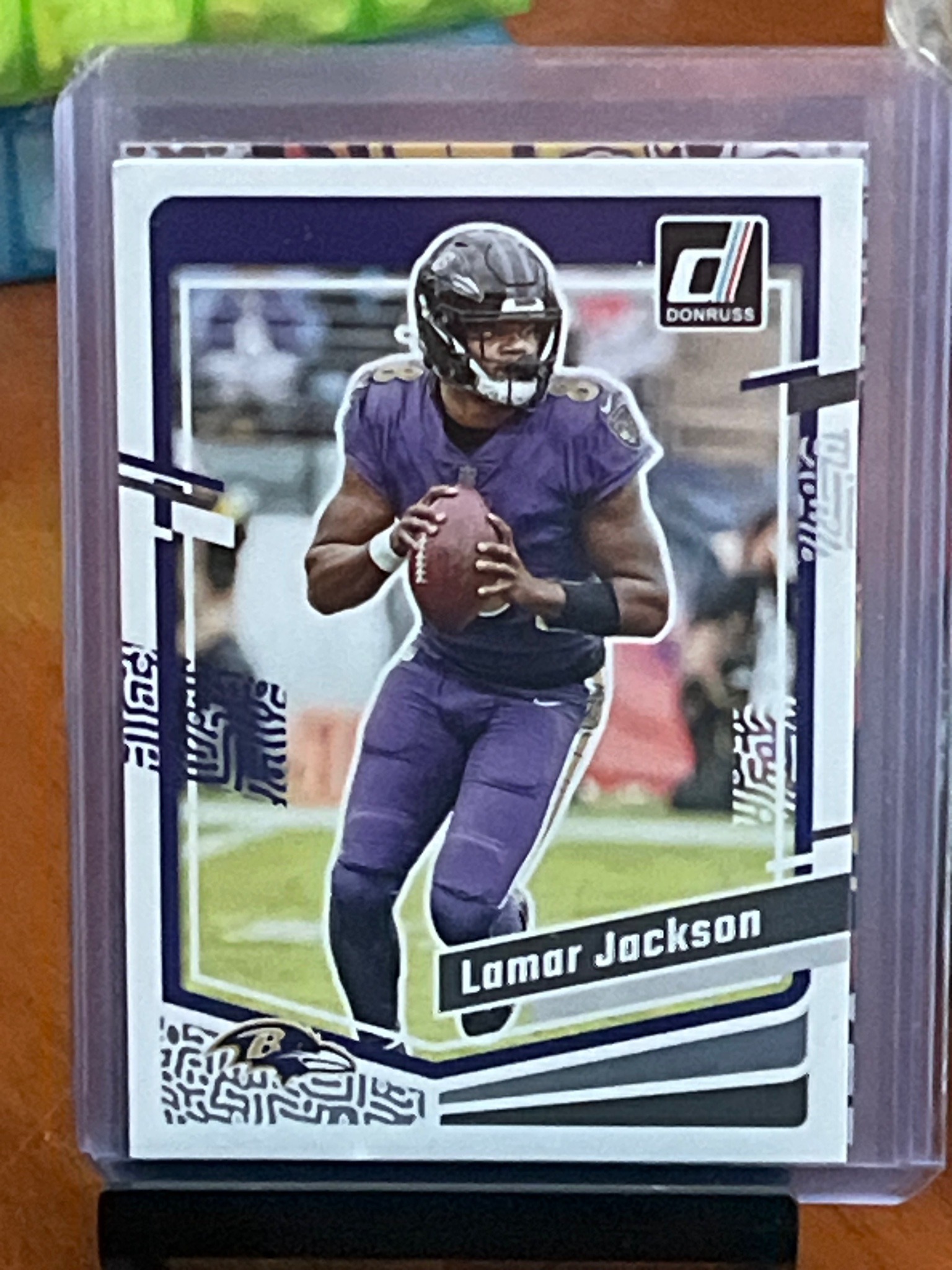 2020 Donruss Lamar Jackson Football Card