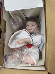 Porcelain Sailor Boy Doll