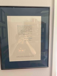 Framed William Styron Quote Print