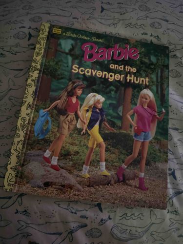 Barbie and the Scavenger Hunt Little Golden Book (1st Edition)
