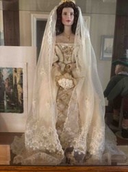 Collectible Porcelain Bride Doll