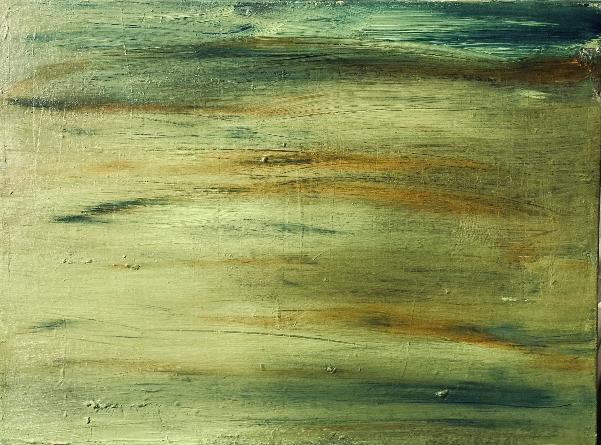 Submitted photo of Abstract Expressionist Oil Painting