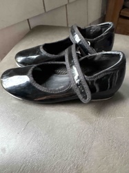 Pair of Black Patent Leather Mary Jane Tap Shoes