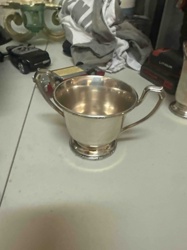 Silver-Plated Sugar Bowl