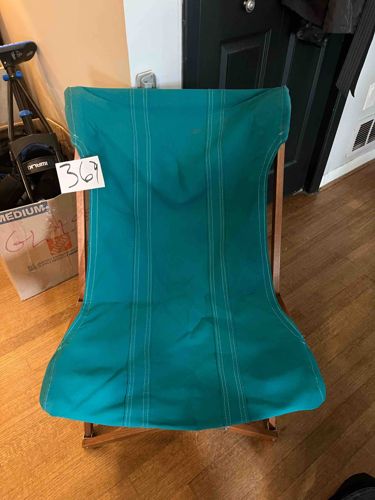 Folding Frame Chair with Removable Canvas