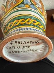 Vietri Ceramic Vessel by Frratantoni