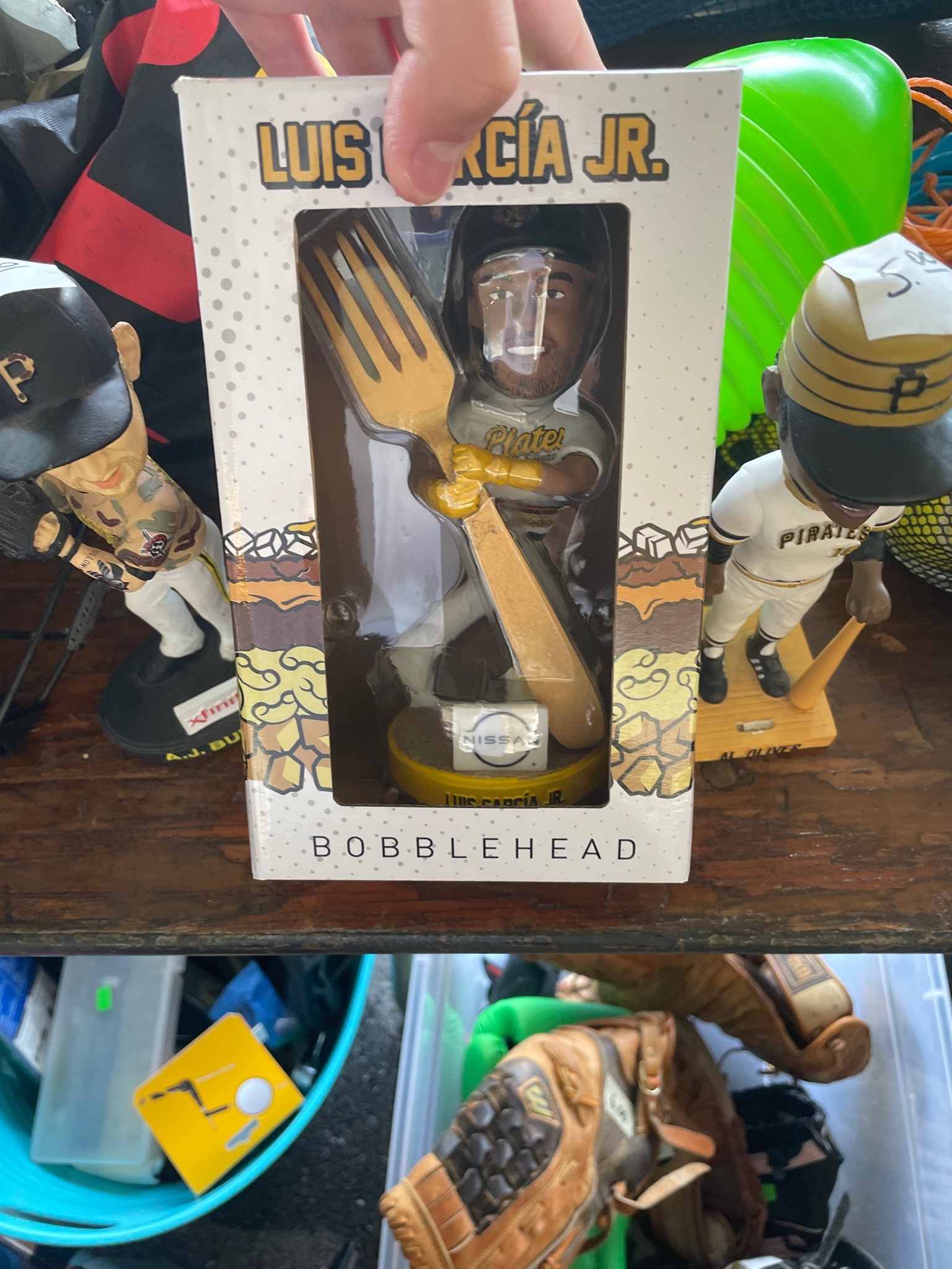 Submitted photo of Luis Garcia Jr. bobblehead (not authenticated)