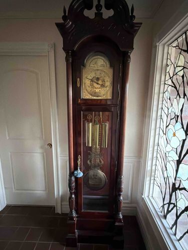 Traditional Chippendale Style Grandfather Clock