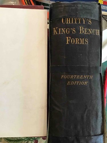 Chitty's King's Bench Forms - Fourteenth Edition