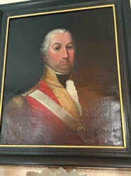 Antiquarian Portrait Painting of a Military Officer