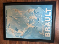 Source Brault Beverage Advertisement Poster