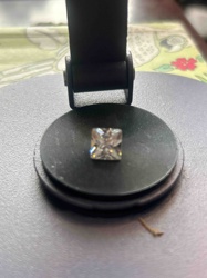 Loose Princess Cut Gemstone