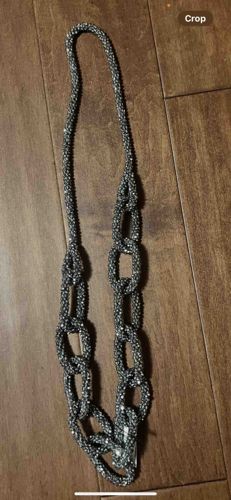 Beaded Chain Link Necklace