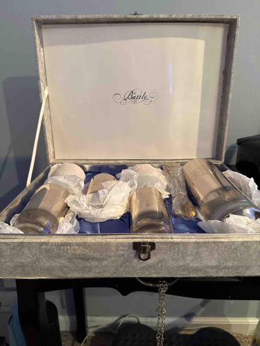 Vintage Baileys Irish Cream Gift Set with Highball Glasses and Stirrer