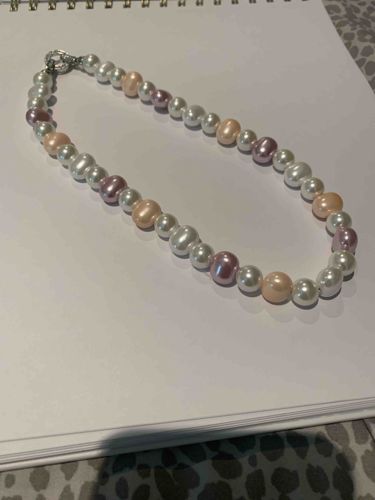 Multi-Colored Beaded Necklace