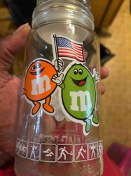 1983 M&M's Olympic Games Candy Jar