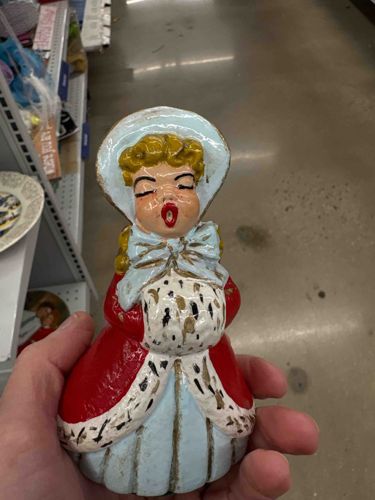 Vintage Ceramic Lady Figurine