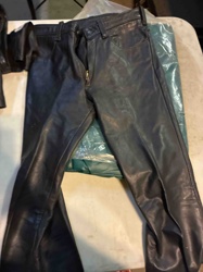 Black Leather Pants