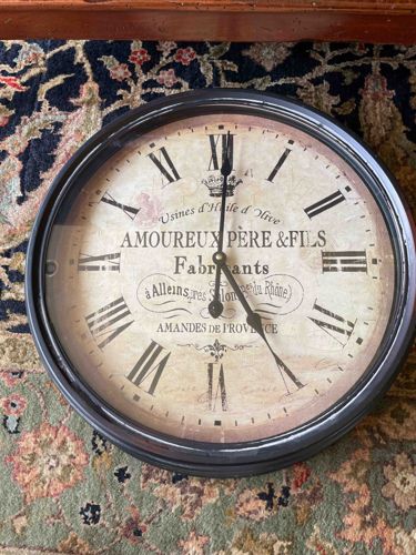 French Country Style Wall Clock