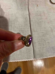Vintage Purple Stone Ring