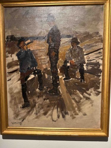 Painting of Three Figures